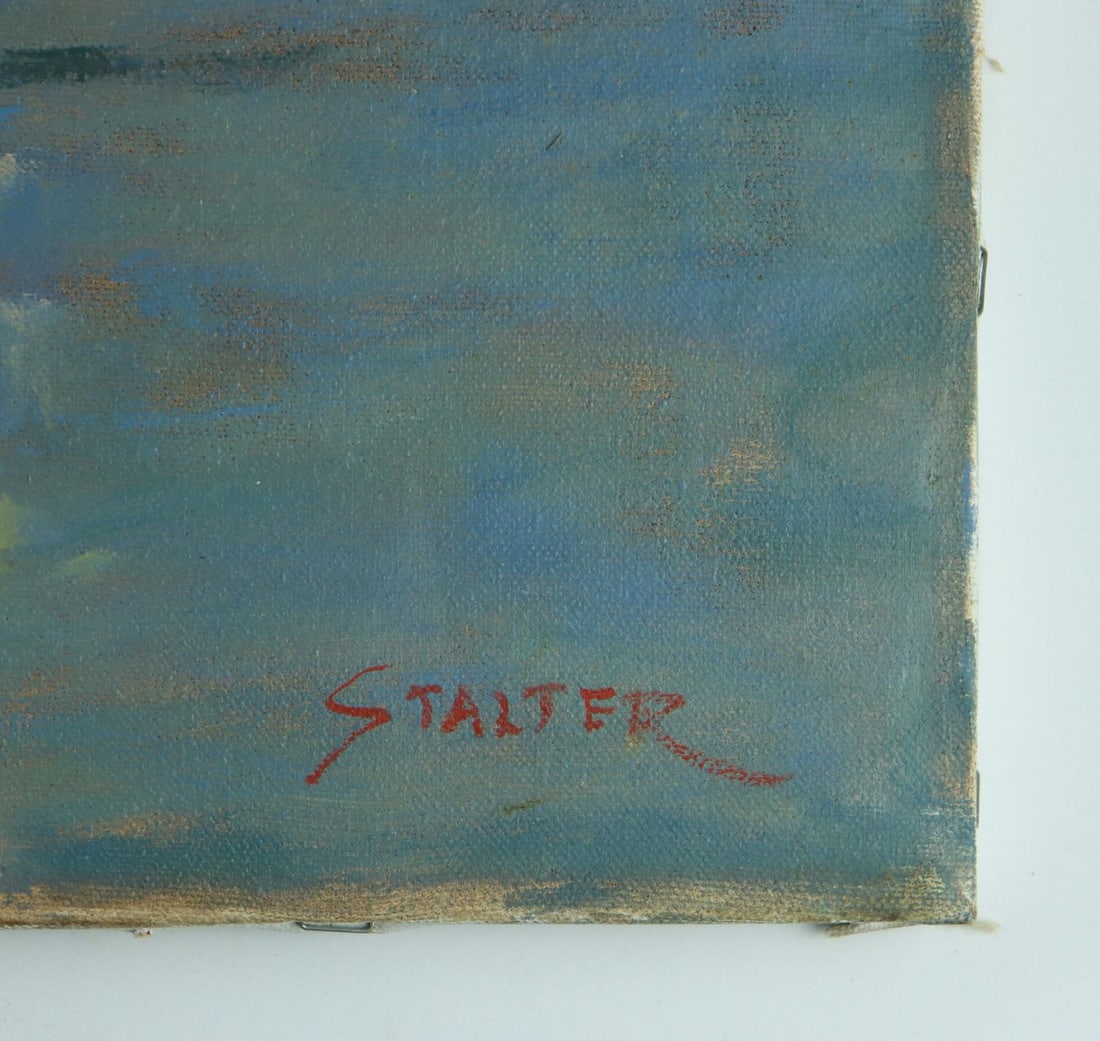 Richard Stalter (CT,NY,1934-?) oil painting - 10