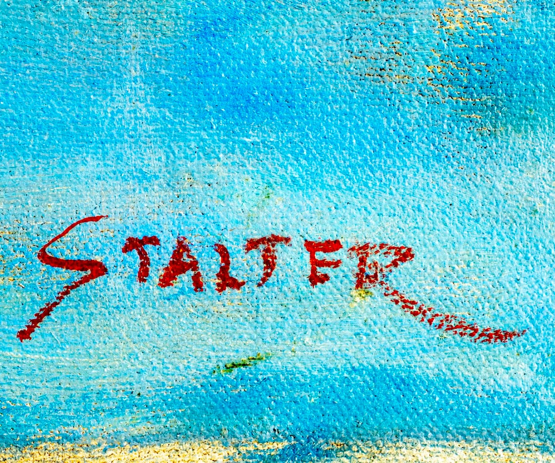 Richard Stalter (CT,NY,1934-?) oil painting - 4