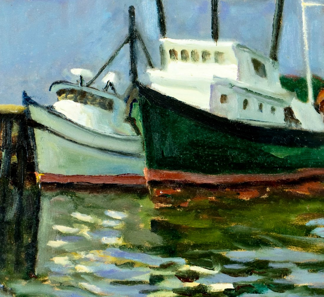Richard Stalter (CT,NY,1934-?) oil painting - 6
