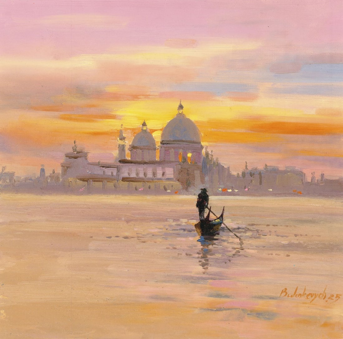 Volodymyr Budenkevych (Ukraine,20/21C) oil painting (1 of 11)