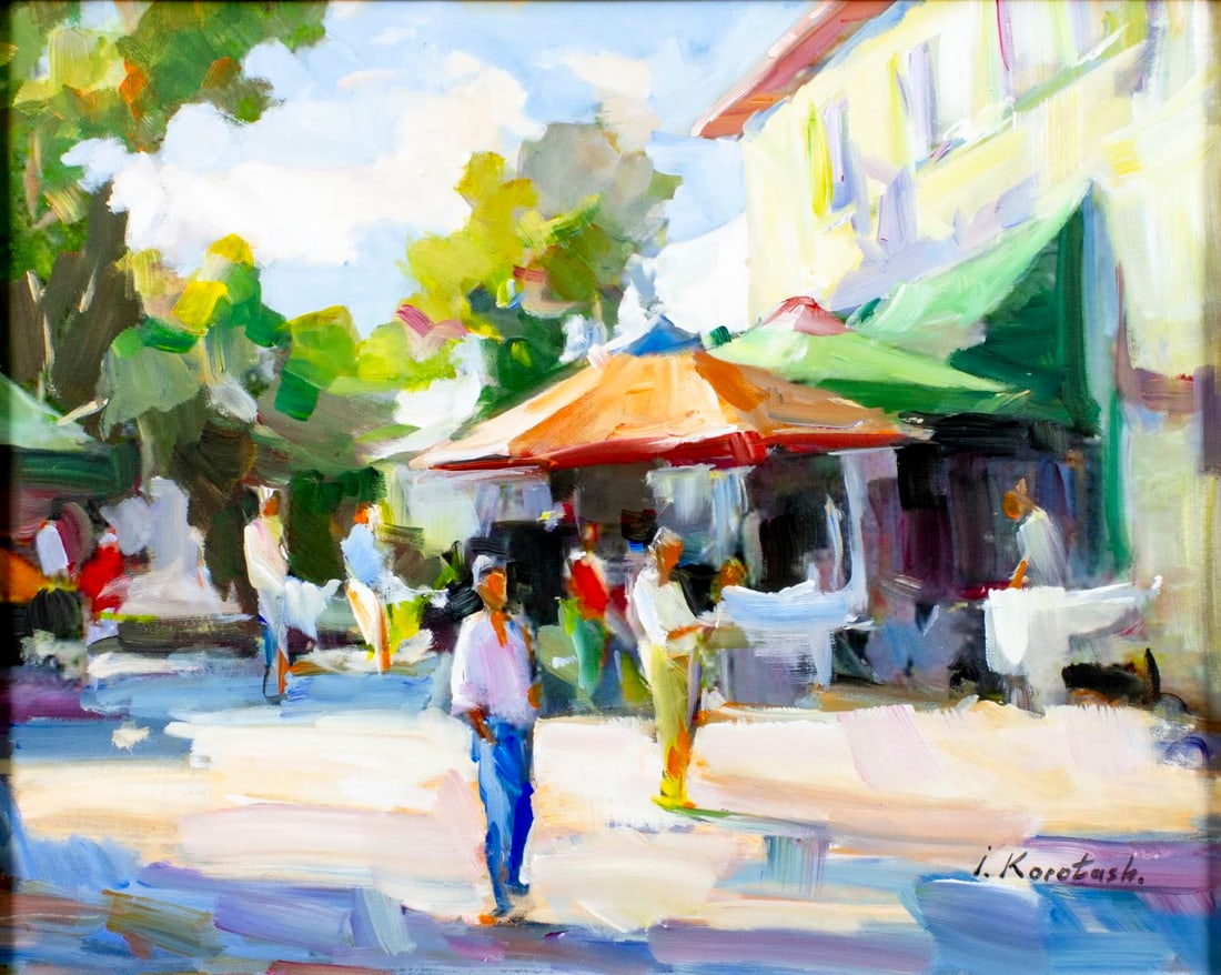 Ihor Korotash (NY,Ukraine,b 1957) oil painting (1 of 12)