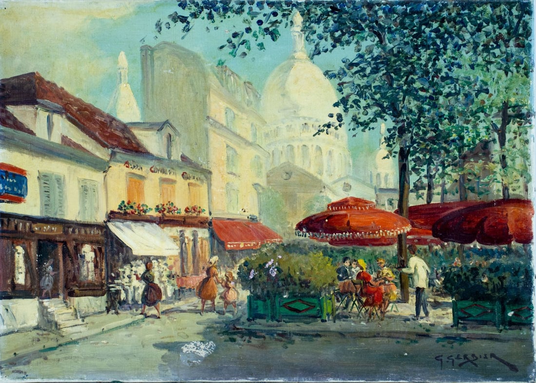 Georges Gerbier (France,1906-1983) oil painting - 3