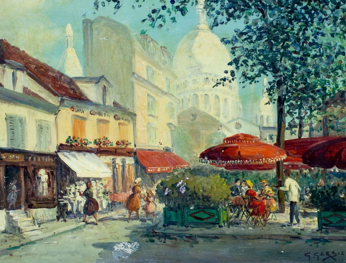 Georges Gerbier (France,1906-1983) oil painting - 5