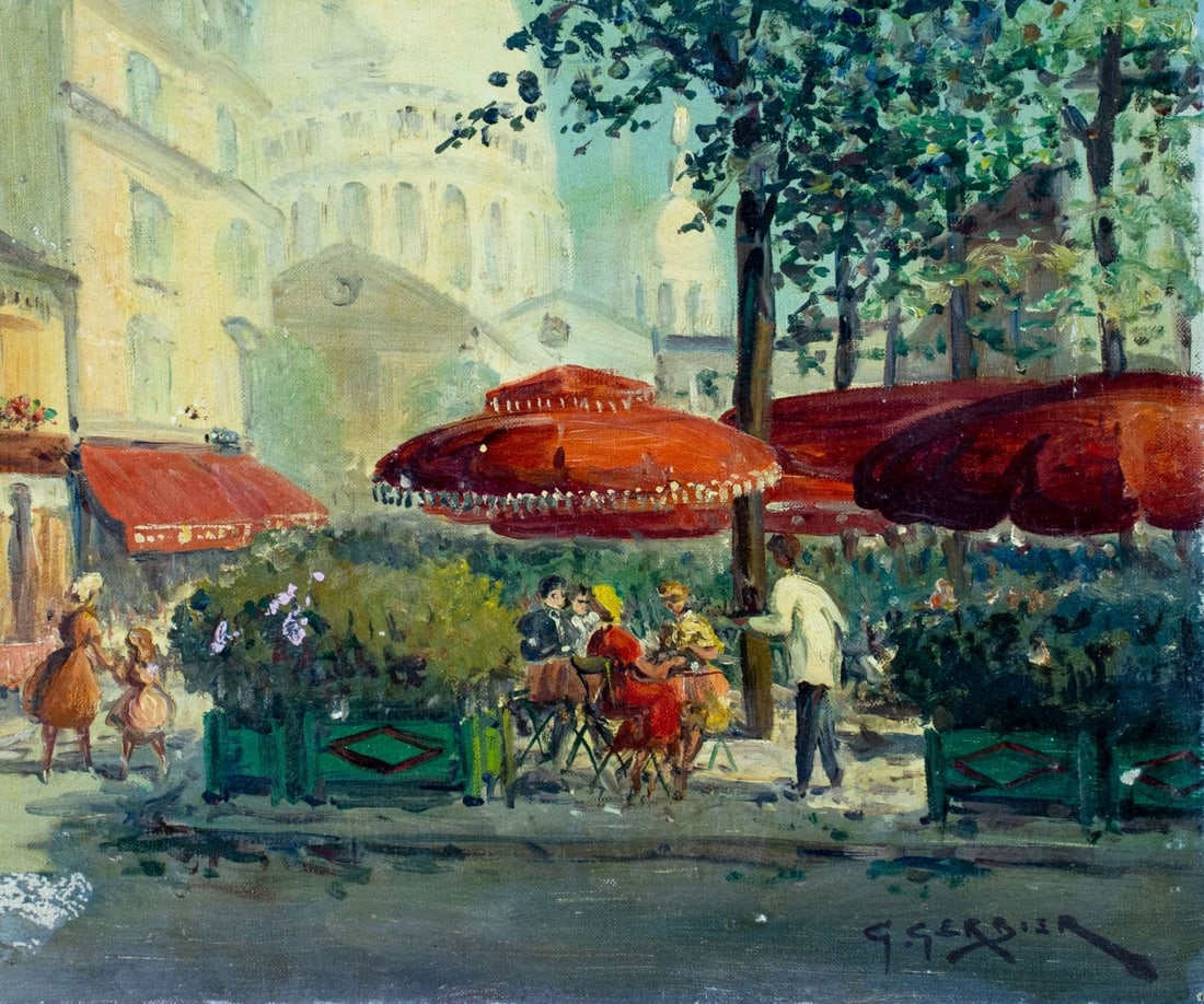 Georges Gerbier (France,1906-1983) oil painting - 7