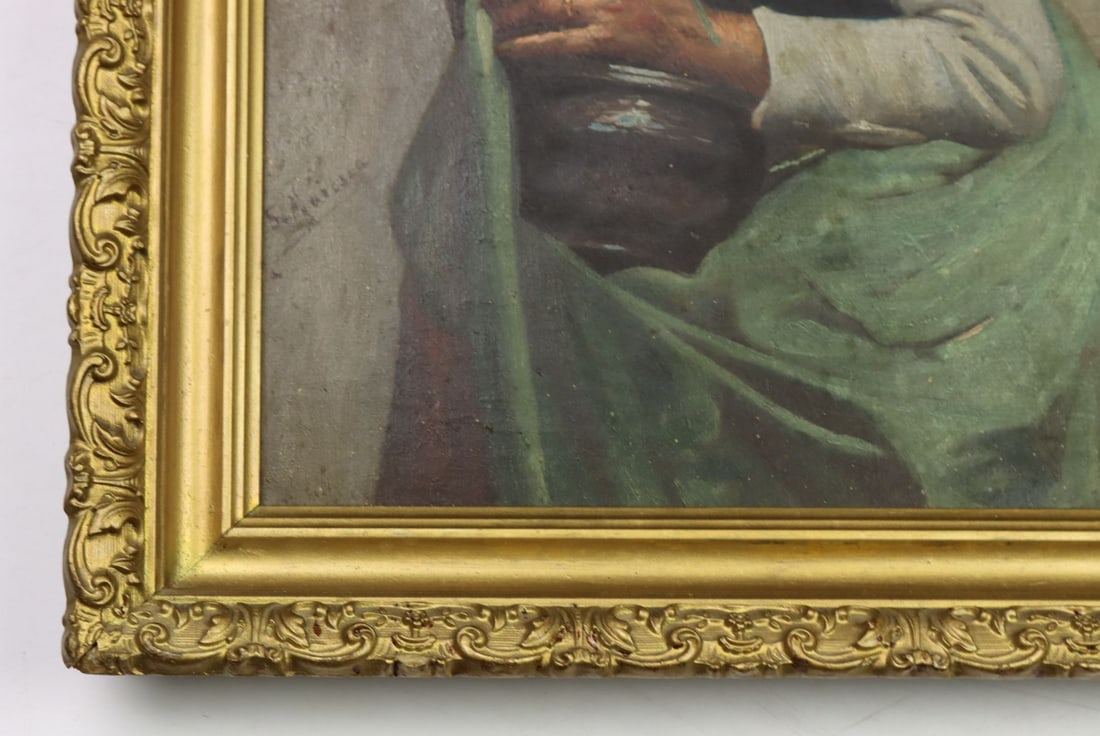 Salvatore Maresca (Italy,19/20C) oil painting antique - 9