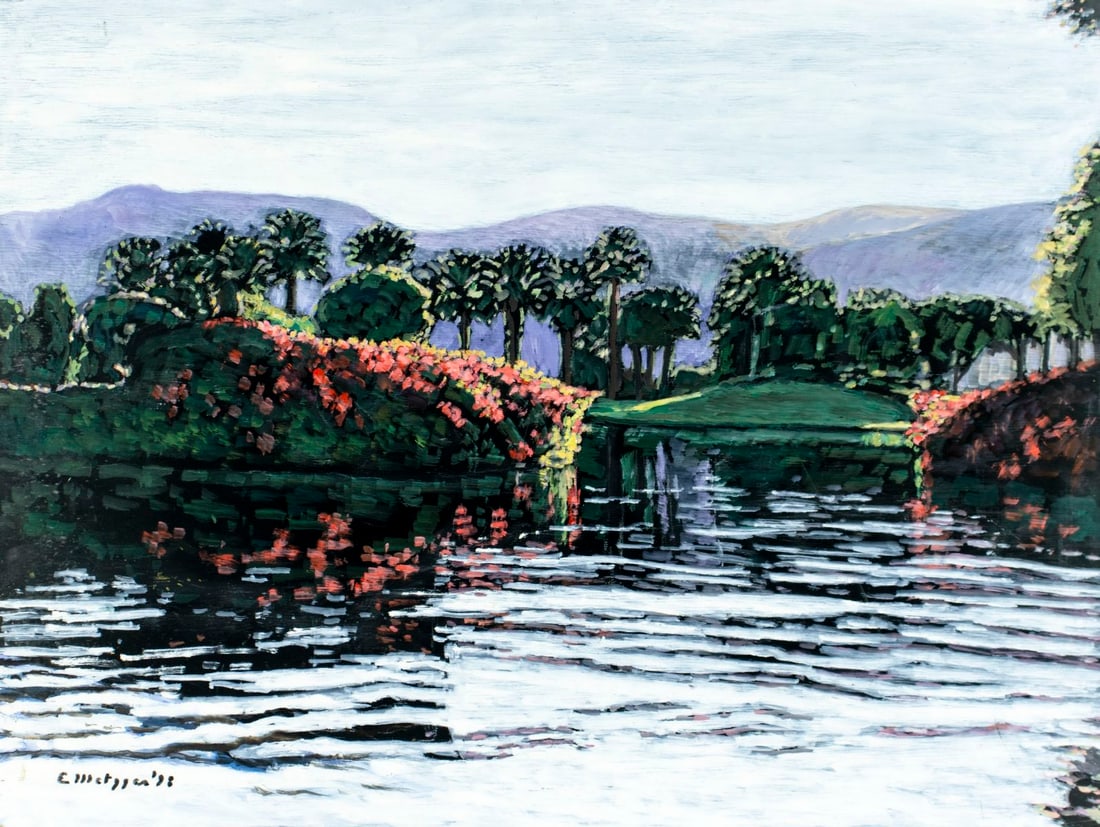 Evelyn Metzger (NY,Brazil,1911-2007) oil painting (1 of 12)