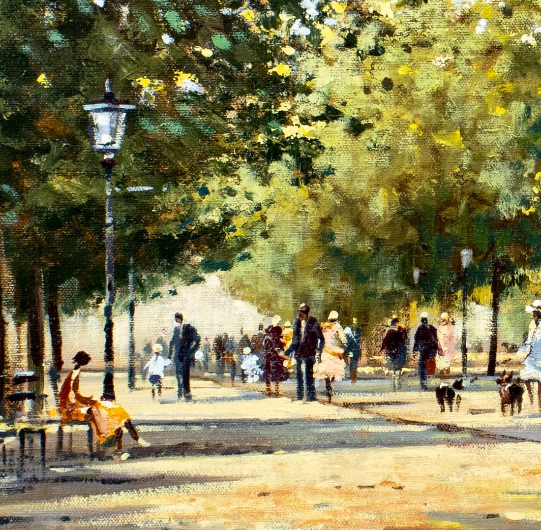 John Horwood (UK,1934-1994) oil painting - 6