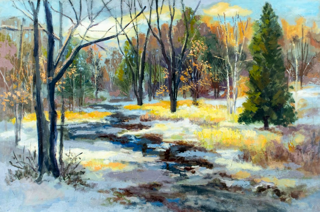 John Reilly (NY,NJ,1942-2021) oil painting (1 of 12)