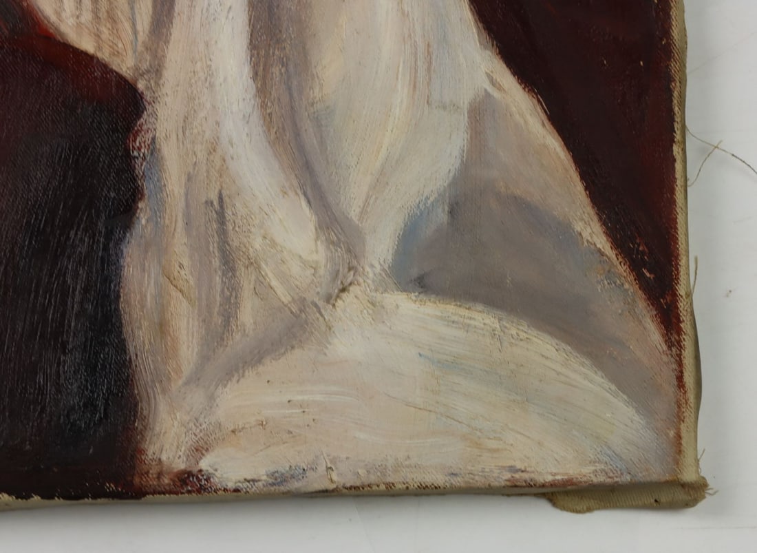 Katherine Beecher Stetson (NY,CA,RI,1885-1979) oil painting antique - 10