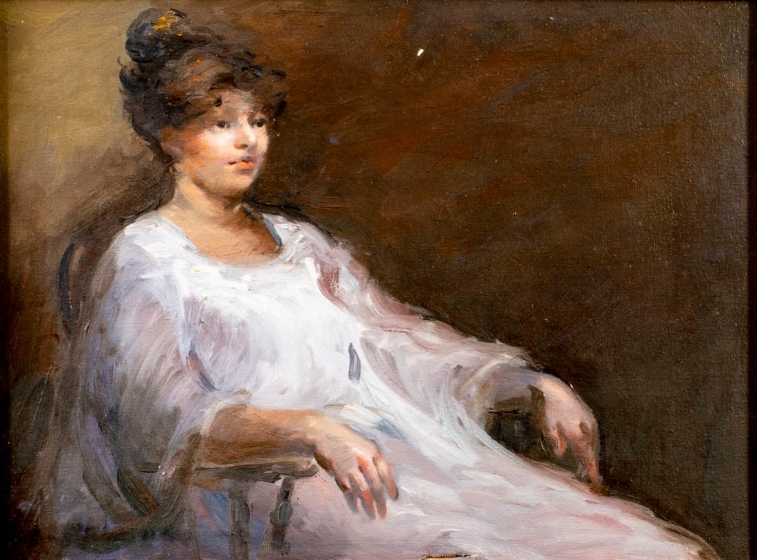 Anita Bastowe (US,20C) oil painting (1 of 13)