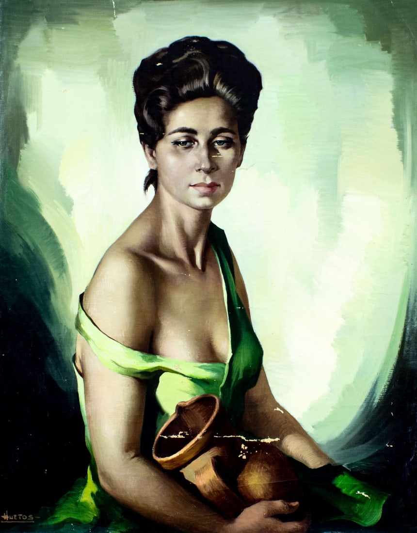 Domingo Huetos (Spain,1928-2005) oil painting (1 of 18)