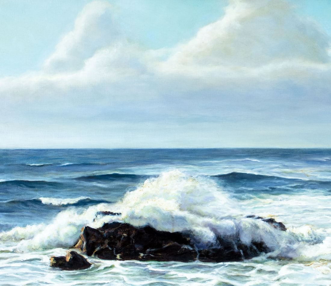 Alexander Yaron (NY,1910-1991) oil painting - 6