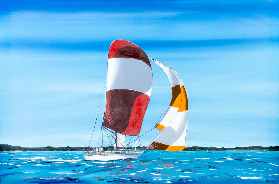 Ilkin Deniz (Turkey,FL,b 1961) oil painting (1 of 13)