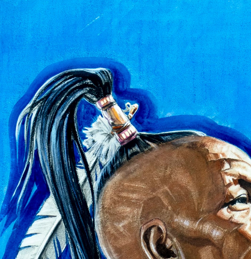 Joe Waano Gano (CA,1906-1982) watercolor painting - 7