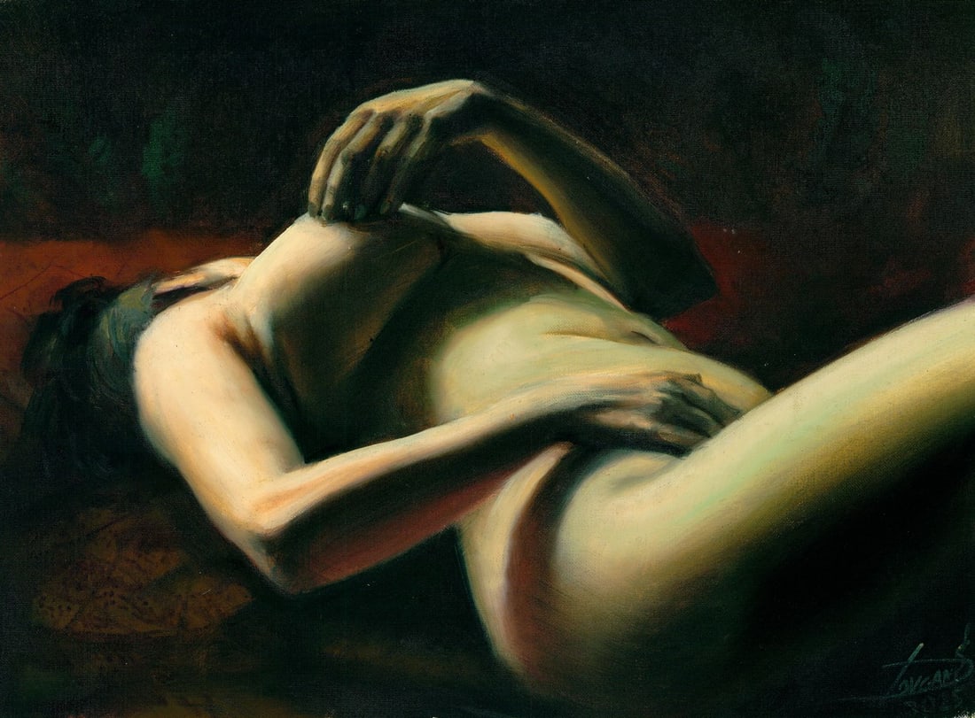 Sergey Dovgan (Ukraine,b 1976) oil painting (1 of 12)