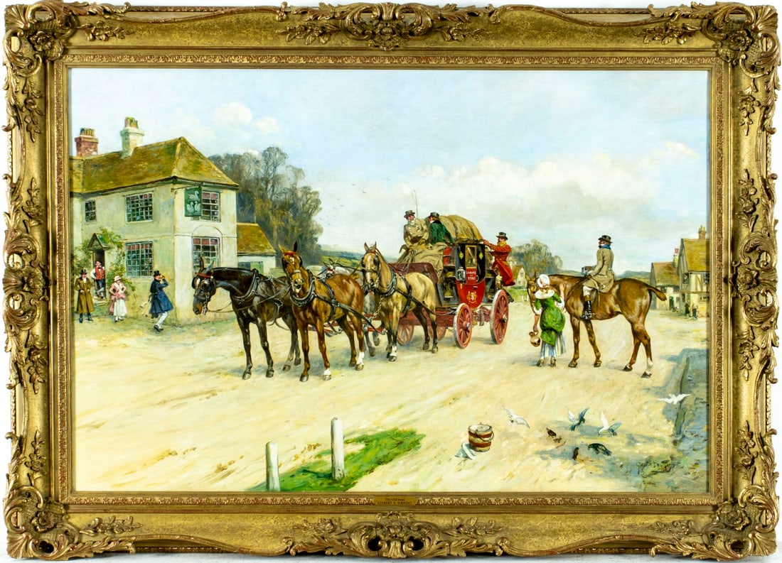 Gilbert Scott Wright (UK,1880-1958) oil painting - 3