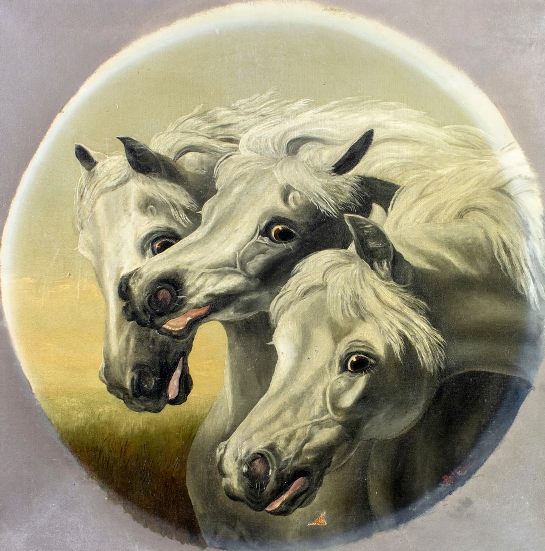 Butler (Europe,19C) oil painting antique (1 of 12)