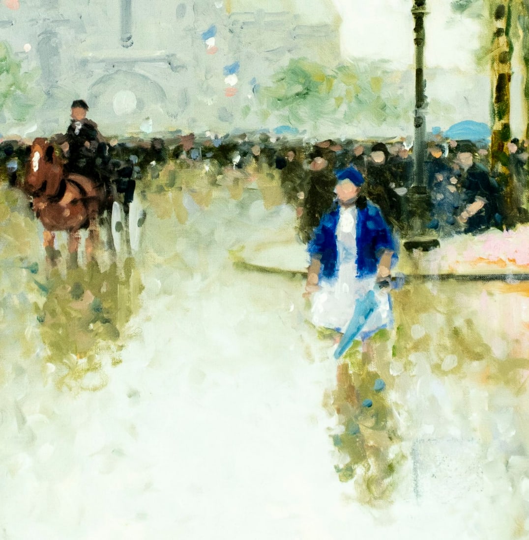 Andre Gisson (French,NY,CT,1921-2003) oil painting - 6