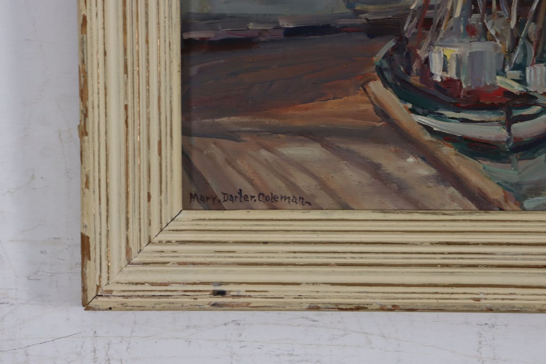 Mary Darter Coleman (TX,CA,1893-1956) oil painting - 10