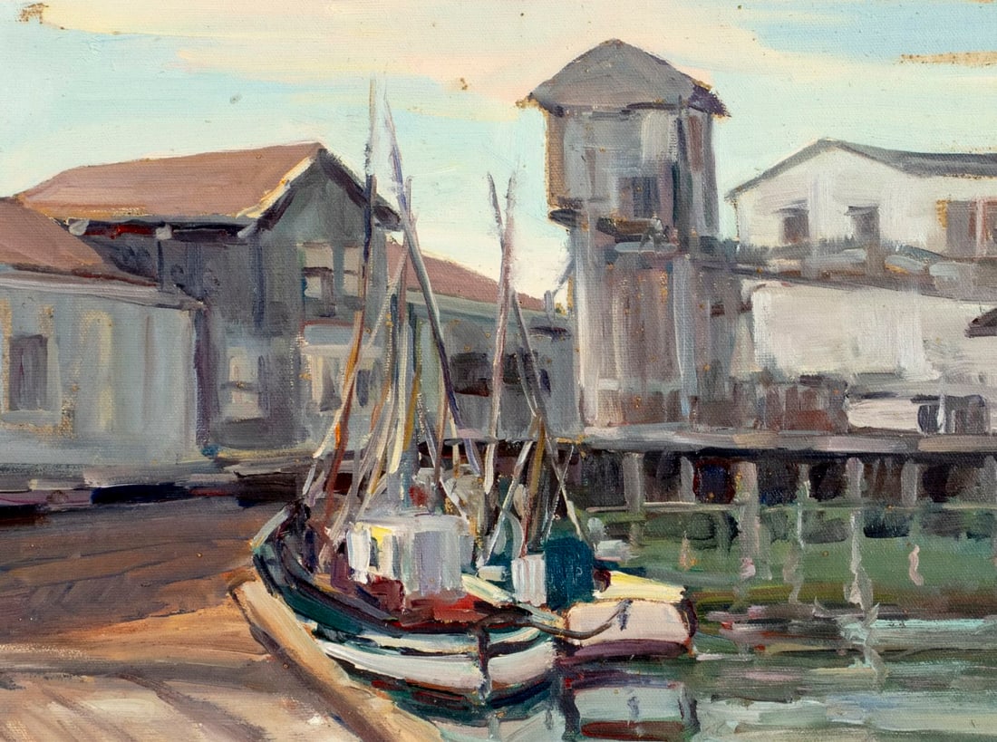 Mary Darter Coleman (TX,CA,1893-1956) oil painting - 5