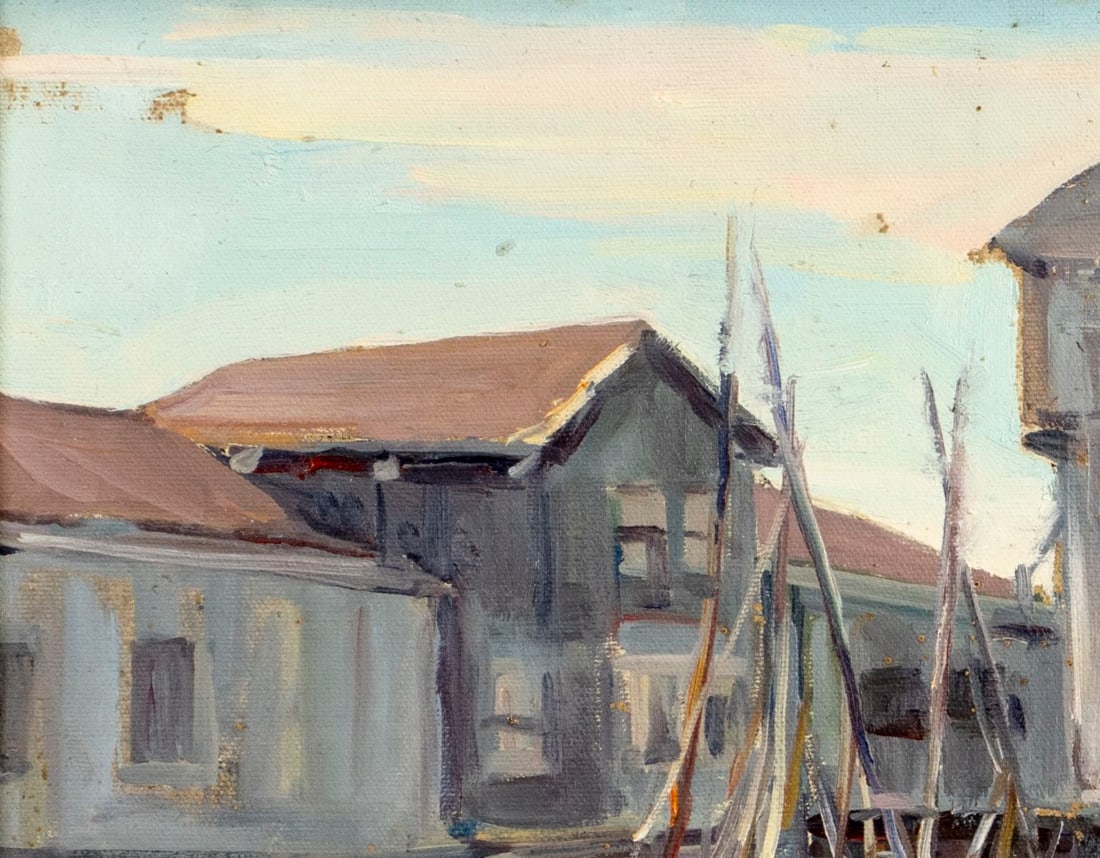 Mary Darter Coleman (TX,CA,1893-1956) oil painting - 6