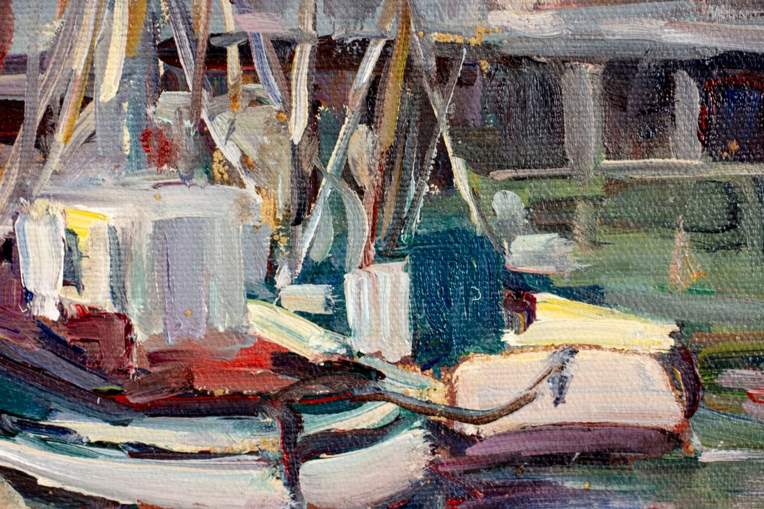 Mary Darter Coleman (TX,CA,1893-1956) oil painting - 8