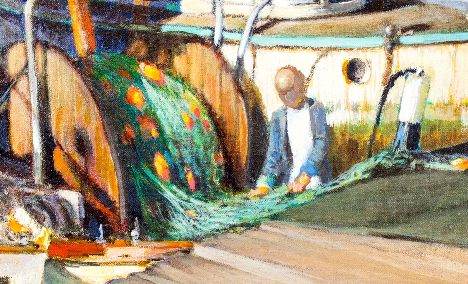 Betty J Phillips (MO,KS,1932-2017) oil painting - 7