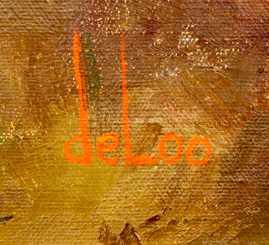 Margaret Deloo (LA,20C) oil painting - 4