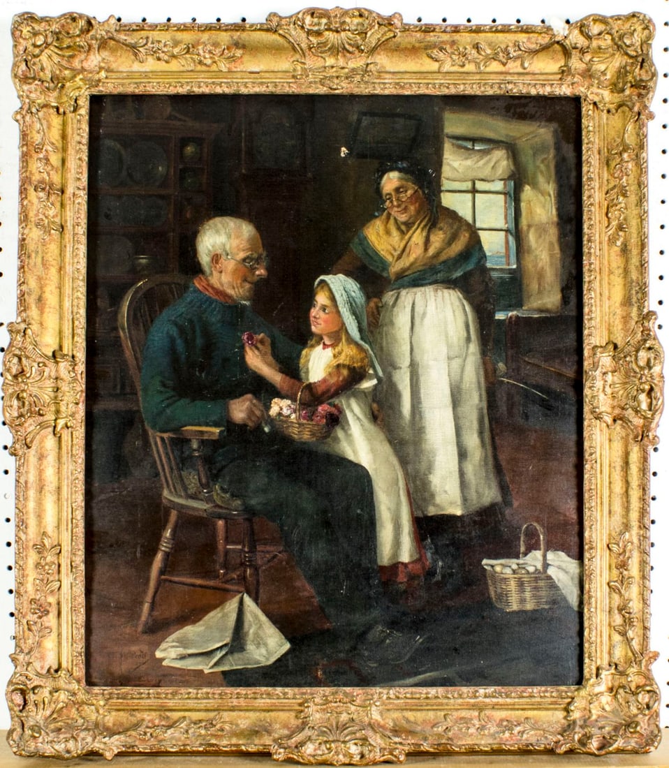 Claude Pratt (UK,1860-1935) oil painting - 3