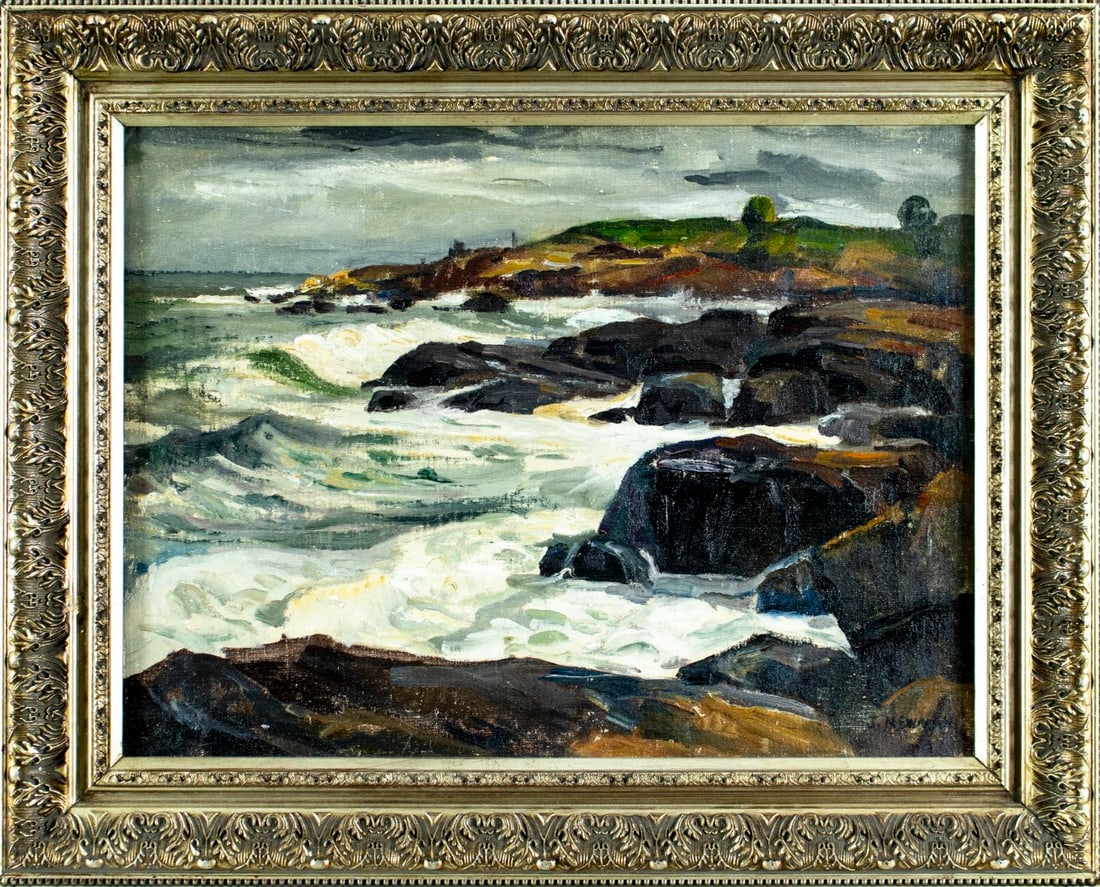Joseph Newman (NY,1890-1979) oil painting - 3