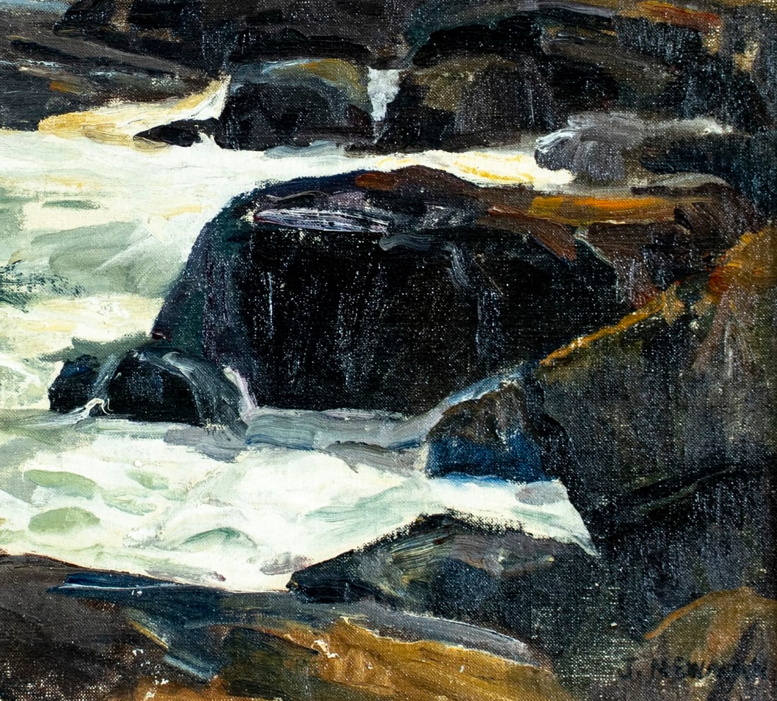 Joseph Newman (NY,1890-1979) oil painting - 7