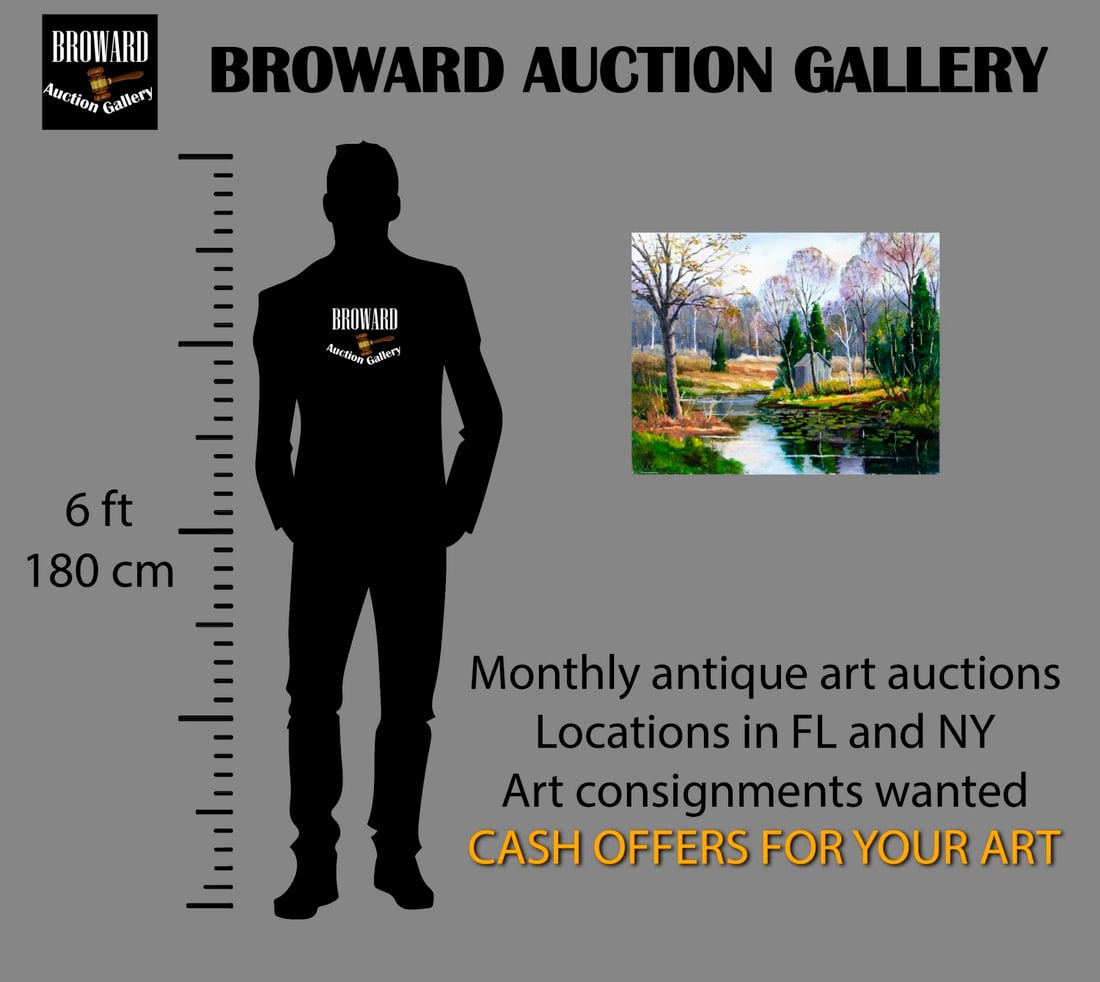 George Holloway (NJ,20C) oil painting - 2