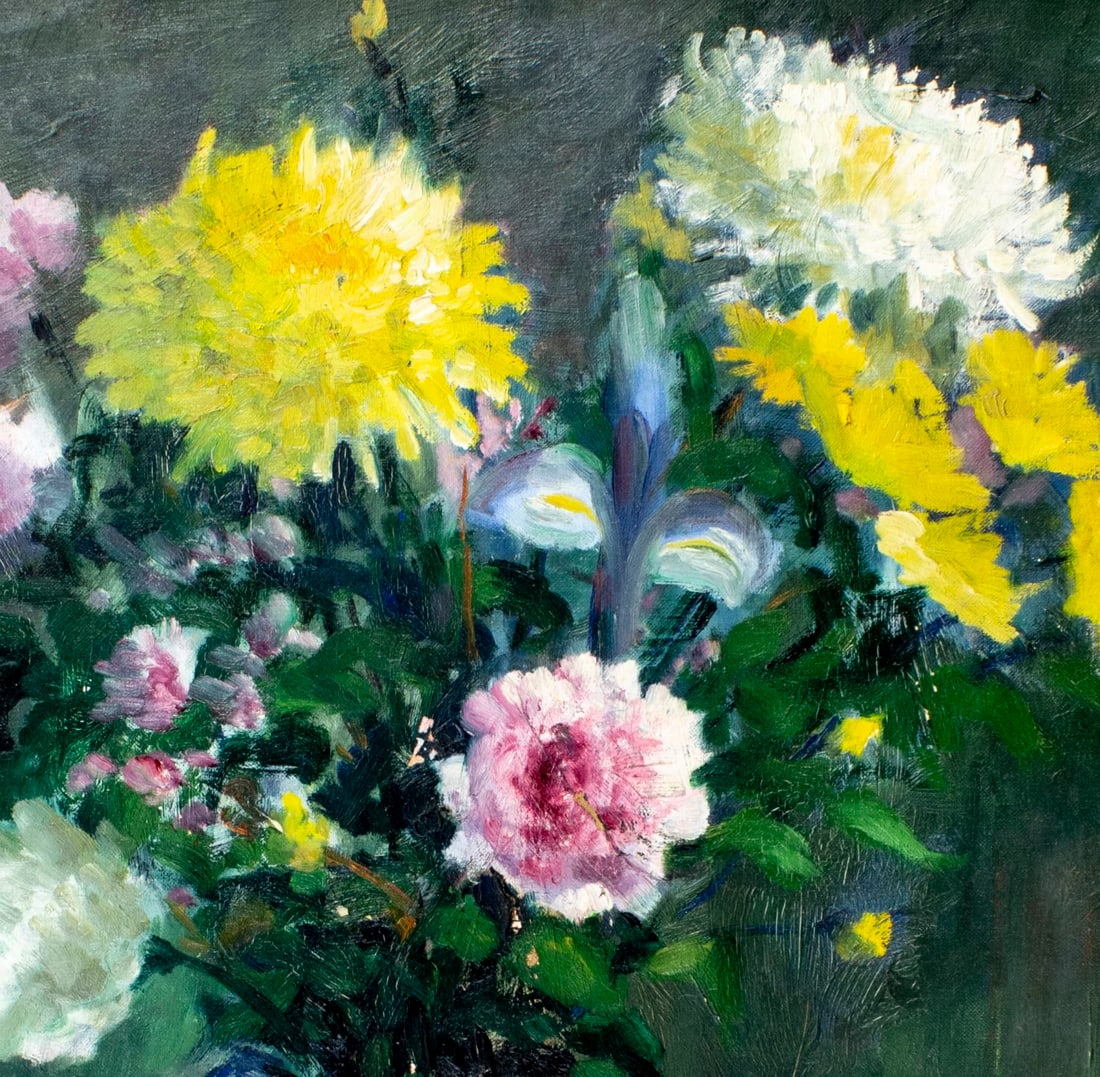 J M Coll (US,mid 20C) oil painting - 7