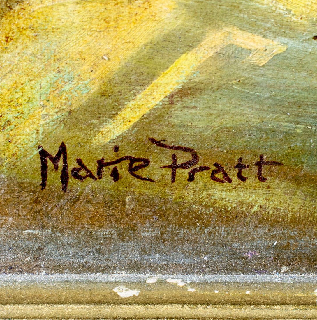 Marie Pratt (NY,FL,1921-2012) oil painting - 4
