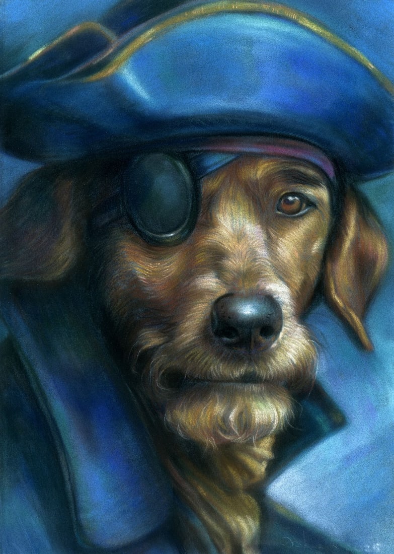 Vira Sokolyk (Ukraine,b 1999) pastel painting (1 of 12)