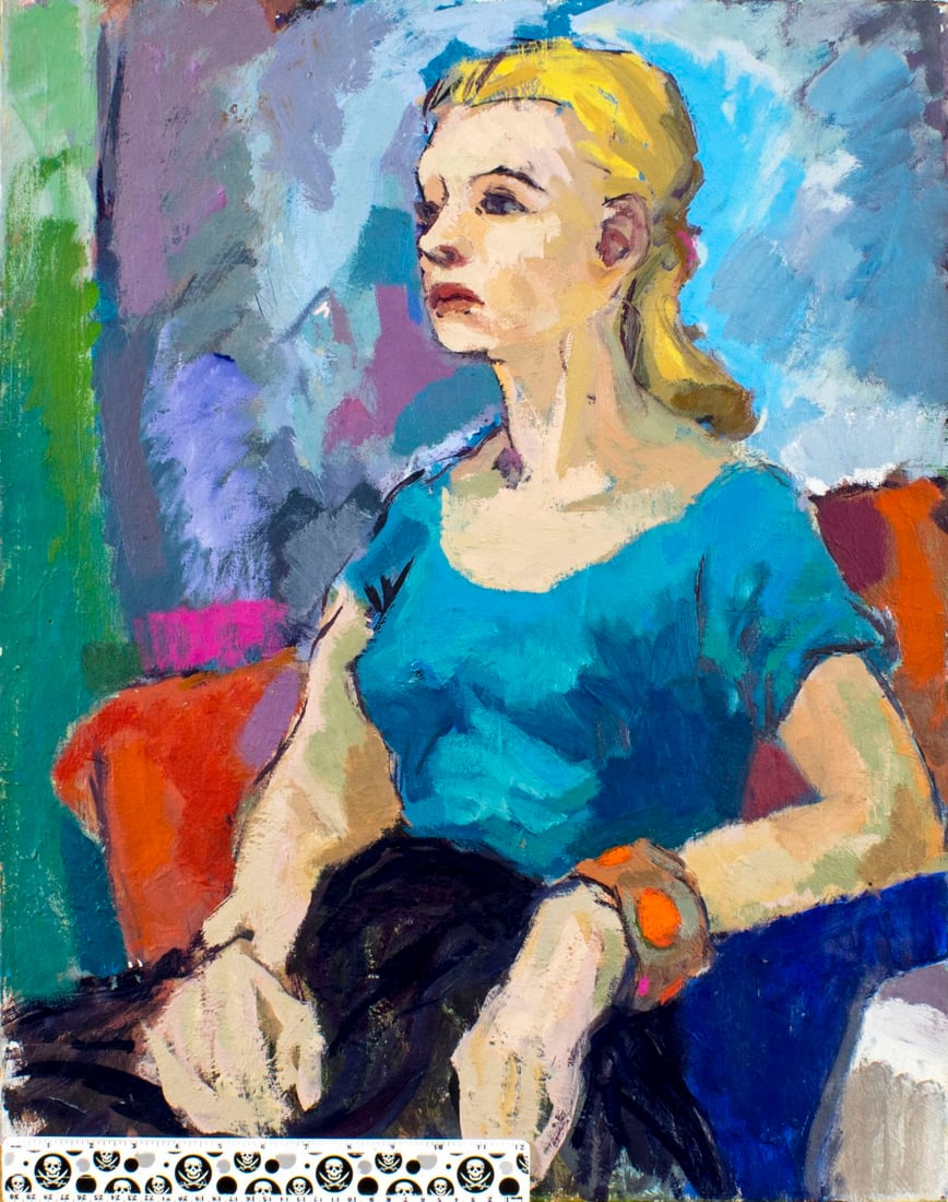 Darrell Sweet (NJ,NY,1934-2011) oil painting - 2