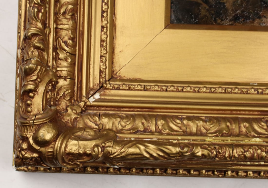 Septimus Dawson (UK,1851-?) oil painting antique - 12