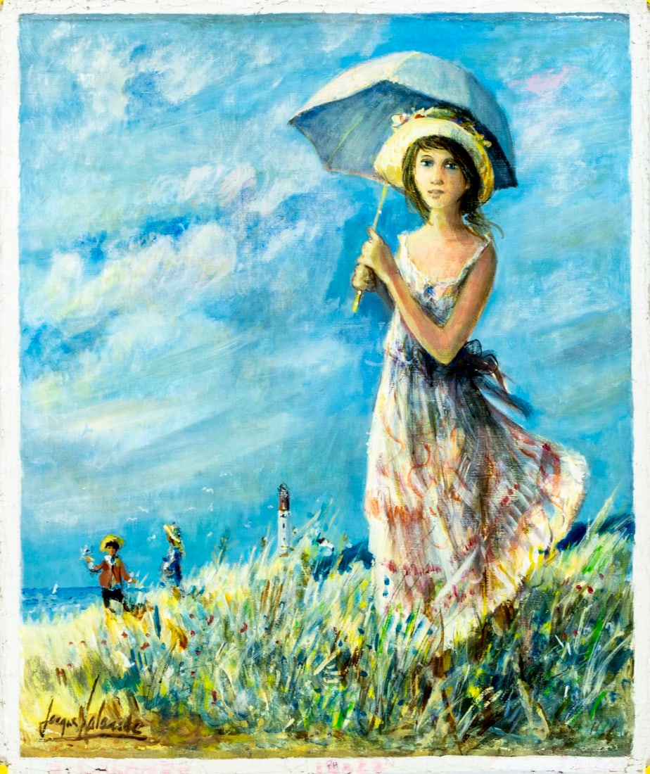 Jacques Lalande (French,1921-2003) oil painting - 3