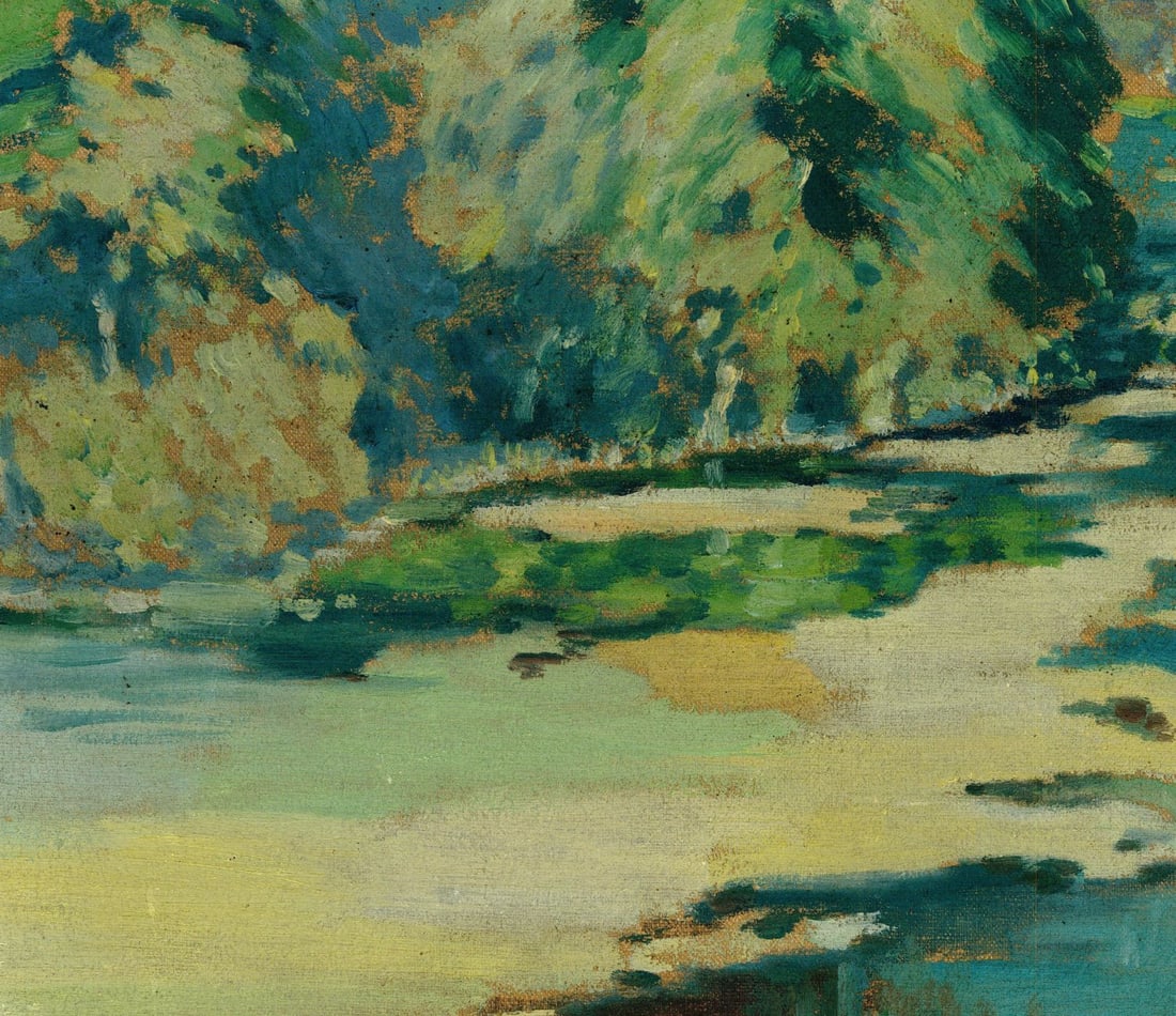 I Fesek (Greek,mid 20C) oil painting - 5