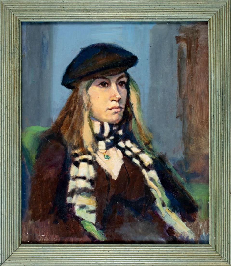 John Reilly (NY,NJ,1942-2021) oil painting - 3
