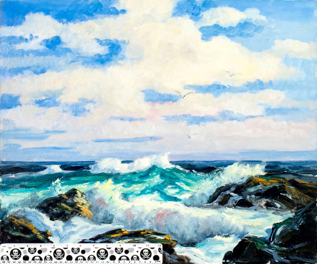 George Holloway (NJ,20C) oil painting - 2