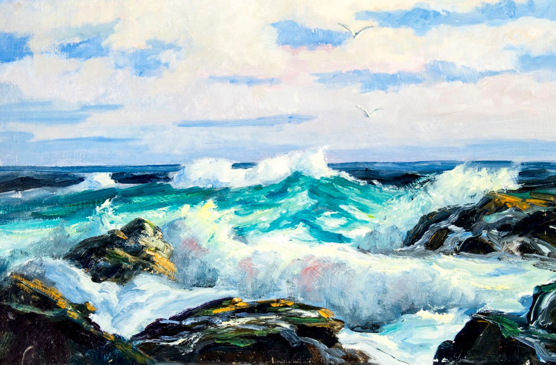 George Holloway (NJ,20C) oil painting - 3