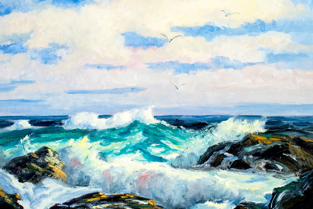 George Holloway (NJ,20C) oil painting - 7