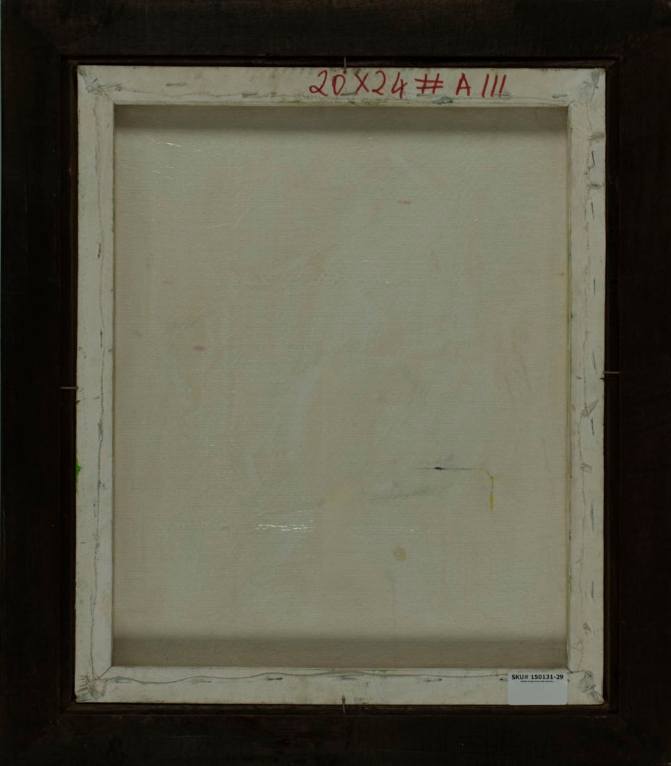 A Nelson (Haiti,20C) oil painting - 9