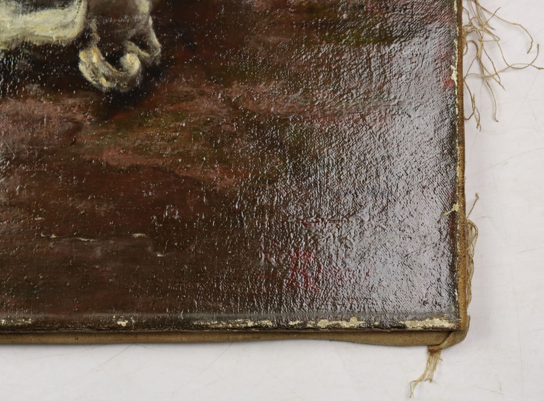 Robins (US,20C) oil painting - 10