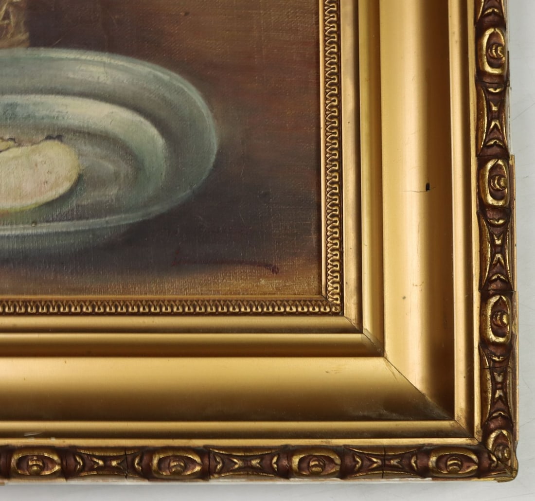 E Parmentier (Europe,19C) oil painting antique - 9