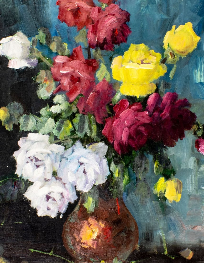V Lazaro (Spain,1929-?) oil painting - 5