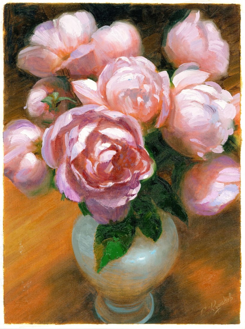 Sergey Kushanov (Ukraine,20/21C) oil painting - 3