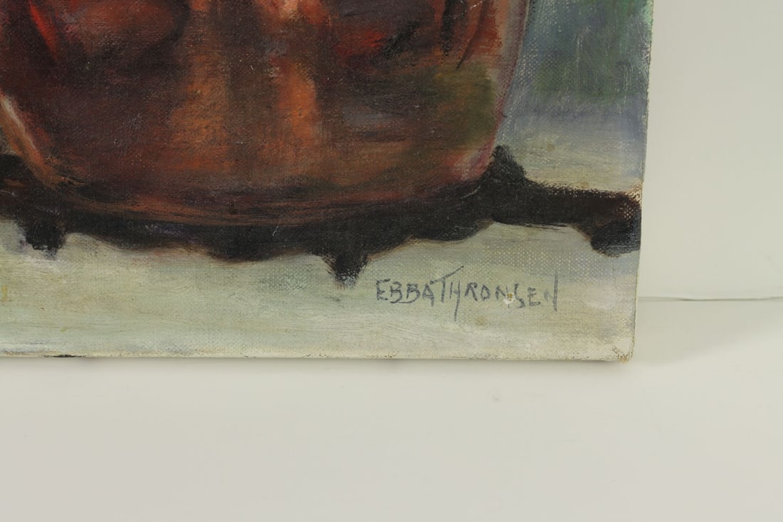 Ebba Thronsen (US,mid 20C) oil painting - 13