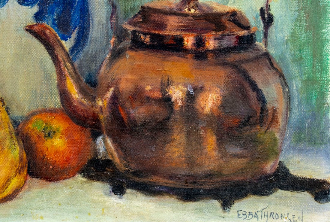 Ebba Thronsen (US,mid 20C) oil painting - 7